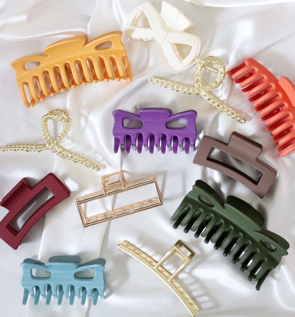 Haarklem Simple & Classy Vintage Goudkleurig