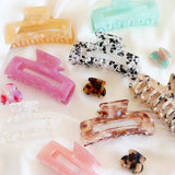 Hair Clip Mini Spotted Pink &amp; Purple