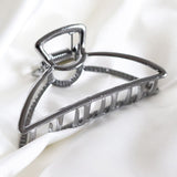 Hair clip Open Silver