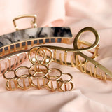 Golden Circle Hair Clip