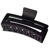 Hair Clip Matte Straight XXL Intense Black