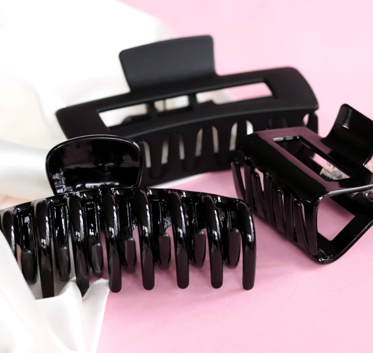 Haarklem Matte Recht Onyx Black